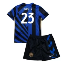 Maillot de Foot Inter Milan Barella 23 Enfant Tenue Domicile 2024/25