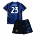 Maillot de Foot Inter Milan Barella 23 Enfant Tenue Domicile 2024/25