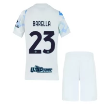 Maillot de Foot Inter Milan Barella 23 Enfant Tenue Extérieur 2025/26