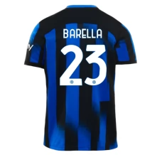 Maillot de Foot Inter Milan Barella 23 Tenue Domicile 2023/24