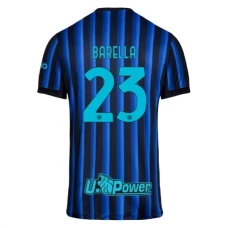 Maillot de Foot Inter Milan Barella 23 Tenue Domicile 2025/26
