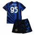 Maillot de Foot Inter Milan Bastoni 95 Enfant Tenue Domicile 2024/25