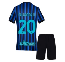 Maillot de Foot Inter Milan Çalhanoğlu 20 Enfant Tenue Domicile 2025/26