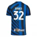 Maillot de Foot Inter Milan Dimarco 32 Tenue Domicile 2024/25
