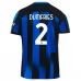Maillot de Foot Inter Milan Dumfries 2 Tenue Domicile 2023/24