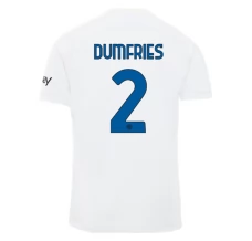 Maillot de Foot Inter Milan Dumfries 2 Tenue Extérieur 2023/24