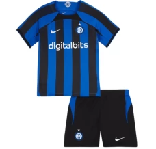 Maillot de Foot Inter Milan Enfant Tenue Domicile 2022/23 Maillot de Foot Inter Milan Enfant Tenue Domicile 2022/23