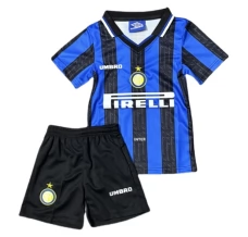Maillot de Foot Inter Milan Enfant Tenue Domicile Retro 1997-98