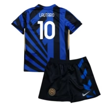 Maillot de Foot Inter Milan Lautaro 10 Enfant Tenue Domicile 2024/25