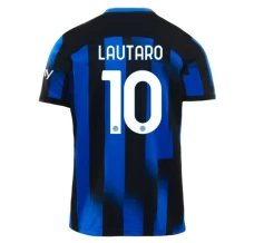 Maillot de Foot Inter Milan Lautaro 10 Tenue Domicile 2023/24