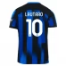 Maillot de Foot Inter Milan Lautaro 10 Tenue Domicile 2023/24