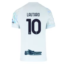 Maillot de Foot Inter Milan Lautaro 10 Tenue Extérieur 2025/26