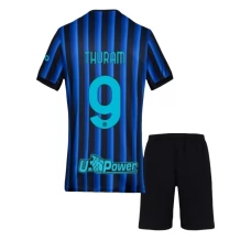 Maillot de Foot Inter Milan Thuram 9 Enfant Tenue Domicile 2025/26