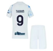 Maillot de Foot Inter Milan Thuram 9 Enfant Tenue Extérieur 2025/26