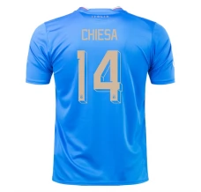 Maillot de Foot Italie Chiesa 14 Tenue Domicile 2022