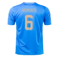 Maillot de Foot Italie Verratti 6 Tenue Domicile 2022
