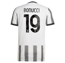 Maillot de Foot Juventus Bonucci 19 Tenue Domicile 2022/23