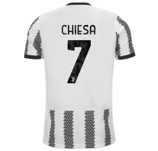 Maillot de Foot Juventus Chiesa 7 Tenue Domicile 2022/23