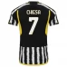 Maillot de Foot Juventus Chiesa 7 Tenue Domicile 2023/24