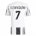 Maillot de Foot Juventus FC F.Conceicao 7 Tenue Domicile 2025/26