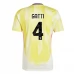 Maillot de Foot Juventus FC Gatti 4 Tenue Extérieur 2024/25