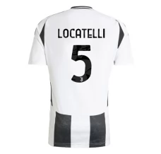 Maillot de Foot Juventus FC Locatelli 5 Tenue Domicile 2024/25