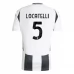 Maillot de Foot Juventus FC Locatelli 5 Tenue Domicile 2024/25