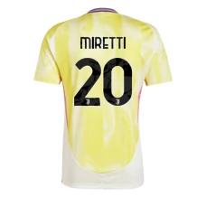Maillot de Foot Juventus FC Miretti 20 Tenue Extérieur 2024/25