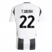 Maillot de Foot Juventus FC T.Weah 22 Tenue Domicile 2024/25