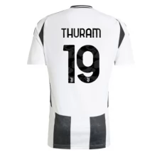 Maillot de Foot Juventus FC Thuram 19 Tenue Domicile 2024/25
