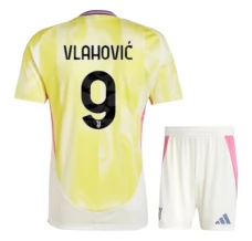 Maillot de Foot Juventus FC Vlahović 9 Enfant Tenue Extérieur 2024/25