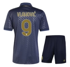 Maillot de Foot Juventus FC Vlahović 9 Enfant Tenue Third 2024/25