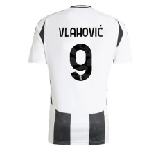 Maillot de Foot Juventus FC Vlahović 9 Tenue Domicile 2024/25