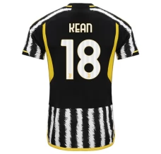 Maillot de Foot Juventus Kean 18 Tenue Domicile 2023/24