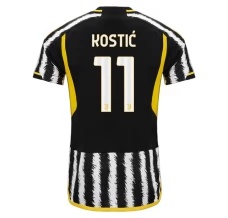 Maillot de Foot Juventus Kostic 11 Tenue Domicile 2023/24
