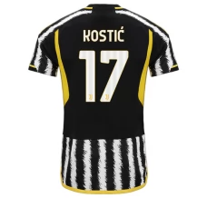 Maillot de Foot Juventus Kostic 17 Tenue Domicile 2023/24