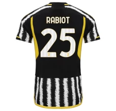 Maillot de Foot Juventus Rabiot 25 Tenue Domicile 2023/24