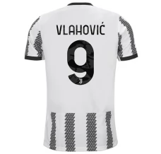 Maillot de Foot Juventus Vlahovic 9 Tenue Domicile 2022/23