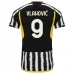 Maillot de Foot Juventus Vlahovic 9 Tenue Domicile 2023/24