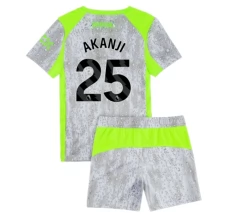 Maillot de Foot Manchester City Akanji 25 Enfant Tenue Third 2025/26
