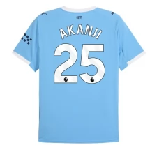 Maillot de Foot Manchester City Akanji 25 Tenue Domicile 2025/26