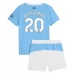 Maillot de Foot Manchester City Bernardo 20 Enfant Tenue Domicile 2025/26