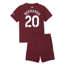 Maillot de Foot Manchester City Bernardo 20 Enfant Tenue Third 2024/25