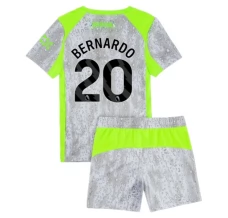 Maillot de Foot Manchester City Bernardo 20 Enfant Tenue Third 2025/26 Maillot de Foot Manchester City Bernardo 20 Enfant Tenue Third 2025/26