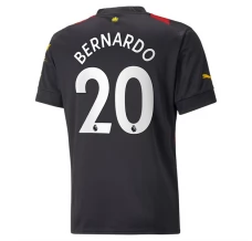 Maillot de Foot Manchester City Bernardo 20 Tenue Extérieur 2022/23 Maillot de Foot Manchester City Bernardo 20 Tenue Extérieur 2022/23