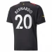 Maillot de Foot Manchester City Bernardo 20 Tenue Extérieur 2022/23