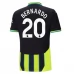 Maillot de Foot Manchester City Bernardo 20 Tenue Extérieur 2024/25