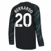 Maillot de Foot Manchester City Bernardo 20 Tenue Third 2023/24 Manche Longue