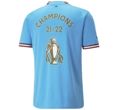 Maillot de Foot Manchester City Champions 22 Tenue Domicile 2022/23 Maillot de Foot Manchester City Champions 22 Tenue Domicile 2022/23