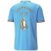 Maillot de Foot Manchester City Champions 22 Tenue Domicile 2022/23